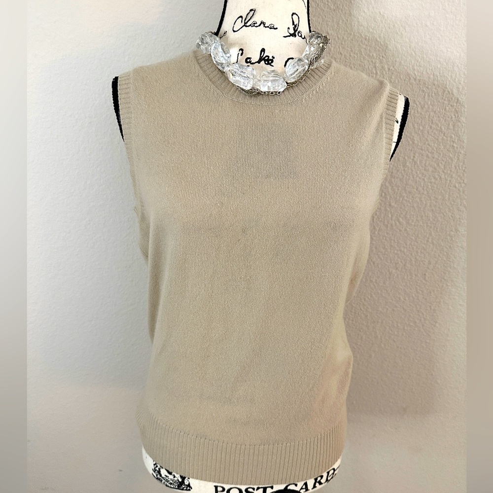 Loro Piana Cashmere Sleeveless Sweater